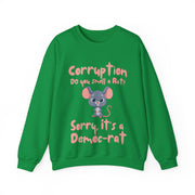 Corruption Do you smell a rat? Sorry, it's a Democ-Rat Blend™ Crewneck Sweatshirt Unisex