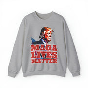 MAGA lives matter Heavy Blend™ Crewneck Sweatshirt Unisex