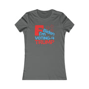 F Biden I'm voting for Trump Women's Favorite Tee