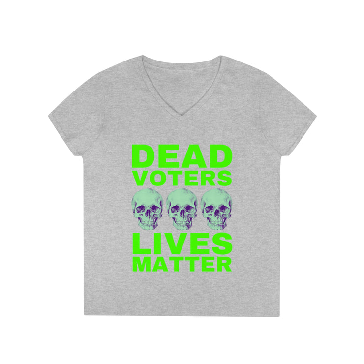 Halloween Dead Voters Lives Matter Green   ladies&