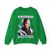 Trump use the force deport them  Unisex Heavy Blend™ Crewneck Sweatshirt