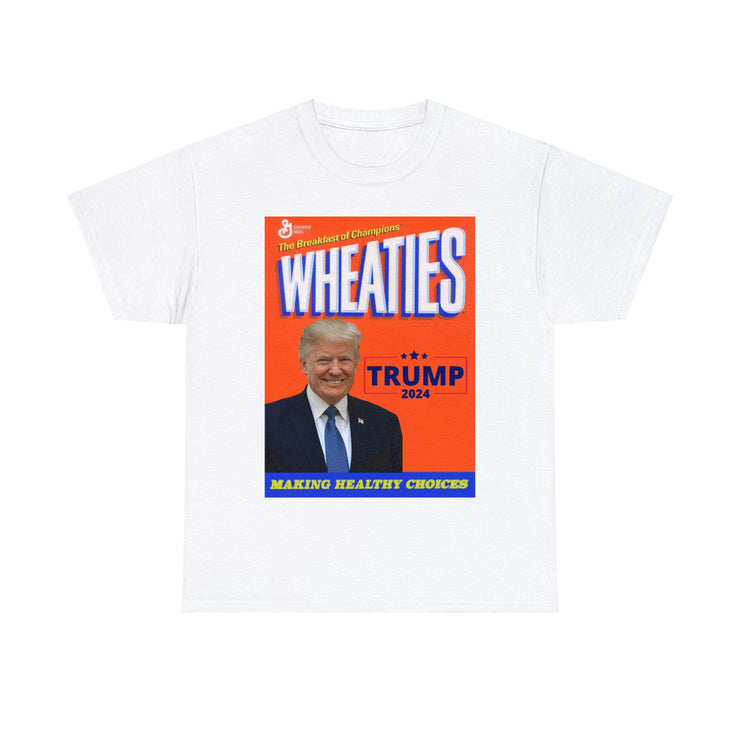 Wheaties Trump 2024 Unisex Heavy Cotton Tee