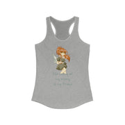 The enemy of my enemy is my friend women's Ideal Racerback Tank