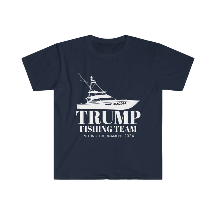 Trump Fishing Team VOTING TOURNAMENT 2024 Softstyle T-Shirt