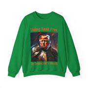 Living Rent Free in Democrat's Heads Blend™ Crewneck Sweatshirt Unisex