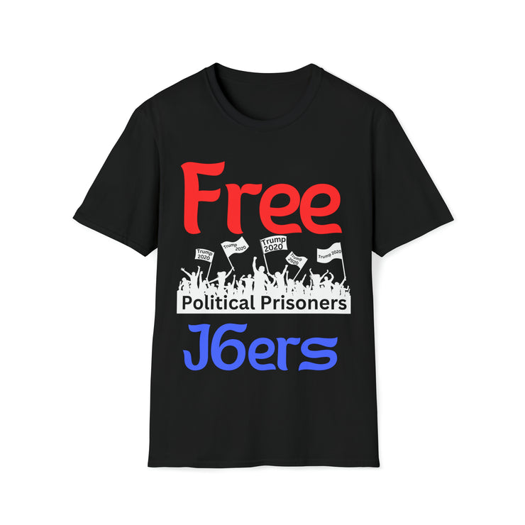 Free political prisoners J6ers Unisex Softstyle T-Shirt