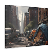 Our Problem Homelessness Canvas Gallery Wraps