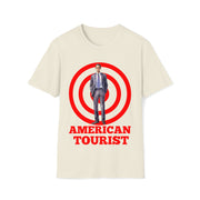 American Tourist Man worth a billon dollars Unisex Softstyle T-Shirt