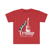 Trump Music Station Playing in 2024 Unisex Softstyle T-Shirt