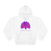 Stop Peacocking Me! Purple unisex Heavy Blend™ Hooded Sweatshirt