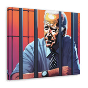 Joe in Jail got to pee Canvas Gallery Wraps