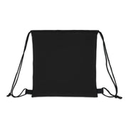 We are all immigrants Outdoor Drawstring Bag black