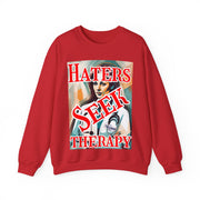 Haters seek therapy Blend™ Crewneck Sweatshirt Unisex