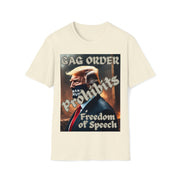 GAG Order prohibits Freedom of Speech Soft style T-Shirt unisex