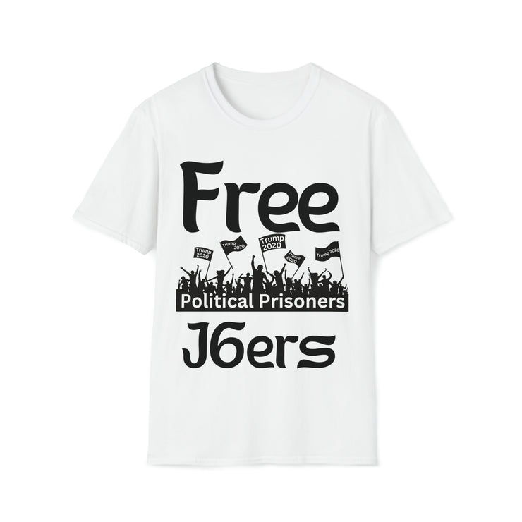 Free political prisoners J6ers Unisex Softstyle T-Shirt