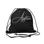 Asylum seekers Outdoor Drawstring Bag black