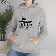 Trump Fishing Team Voting Tournament 2024 Heavy Blend™ Hooded Sweatshirt