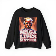 MAGA lives matter 3D Heavy Blend™ Crewneck Sweatshirt Unisex