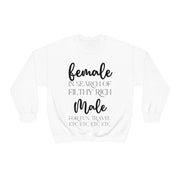 Female in search of filthy rich Male Blend™ Crewneck Sweatshirt