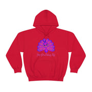 Stop Peacocking Me! Purple unisex Heavy Blend™ Hooded Sweatshirt