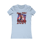 Happy MAGA 2024 red Women's Favorite Tee