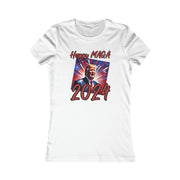 Happy MAGA 2024 red Women's Favorite Tee