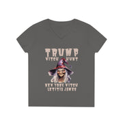 Trump witch hunt New York Witch Letitia James V-Neck T-Shirt