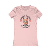 Speak of the devil and he shall appear Biden Women's Favorite Tee