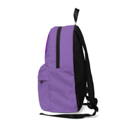 Stop Peacocking Me! purple purple unisex Classic Backpack