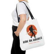 Hire Me America Tote Bag (AOP)