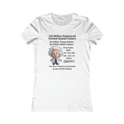 First Grade Math 133 million voters Women's Favorite Tee