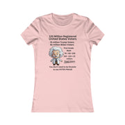 First Grade Math 133 million voters Women's Favorite Tee