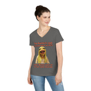 The Muppets had fashion back in 1975 V-neck Women's tee