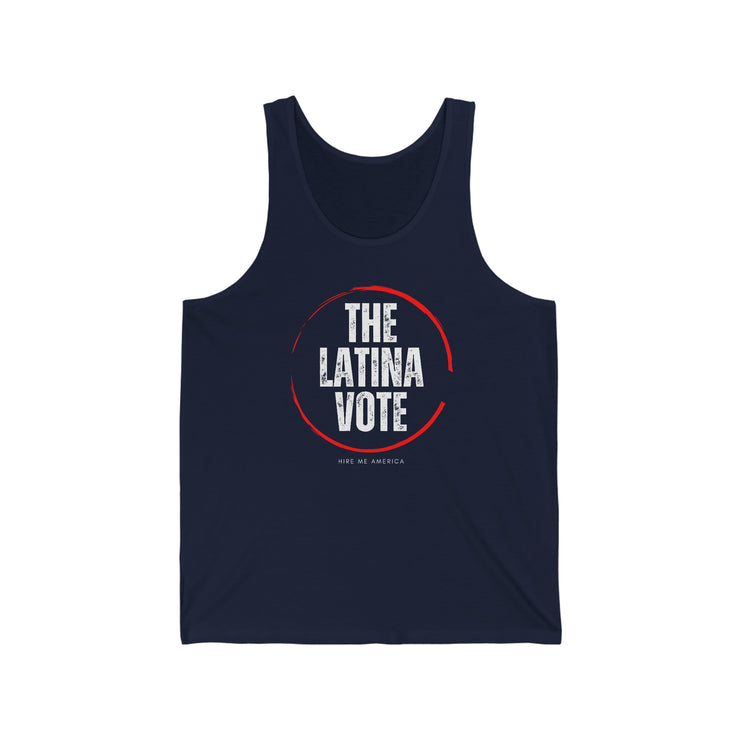 The Latina Vote Unisex Jersey Tank