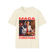 MAGA Christmas Red Soft style T-Shirt unisex