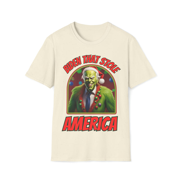 Biden that stole America Soft style T-Shirt unisex