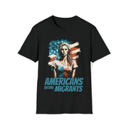 Americans before migrants Soft style T-Shirt