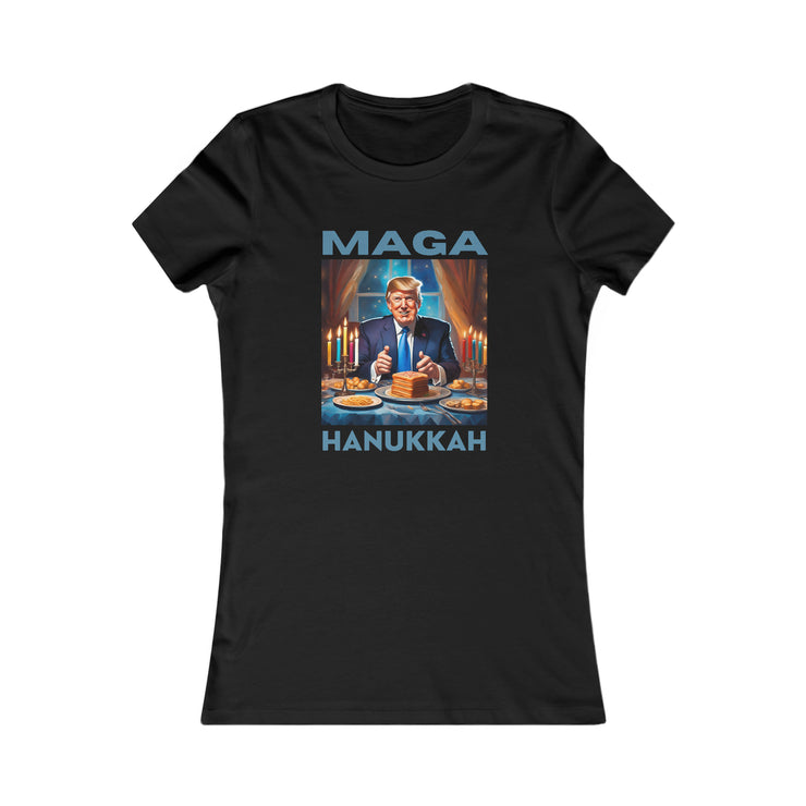 MAGA Hanukkah soft blue Women&