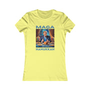 MAGA Hanukkah soft blue Women's Favorite Tee