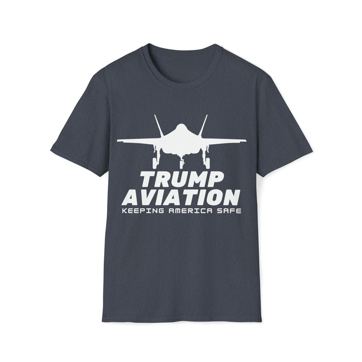 Trump Aviation Keeping America Safe Unisex Softstyle T-Shirt