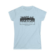 Rule & Law Fair, Humane, Workable Immigration System women's Softstyle Tee