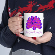 Stop Peacocking Me! Purple Ceramic Mug 11oz