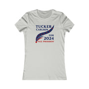 Tucker Carlson for Vice President 2024  Women's Favorite Tee