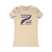 Tucker Carlson for Vice President 2024  Women's Favorite Tee