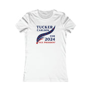 Tucker Carlson for Vice President 2024  Women's Favorite Tee