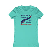 Tucker Carlson for Vice President 2024  Women's Favorite Tee