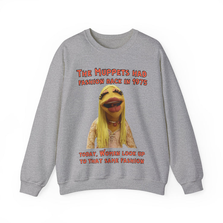 The Muppets had fashion back in 1975 Blend™ Crewneck Sweatshirt Unisex