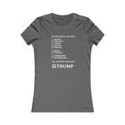 Voter: check the box women's Favorite Tee