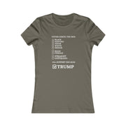 Voter: check the box women's Favorite Tee