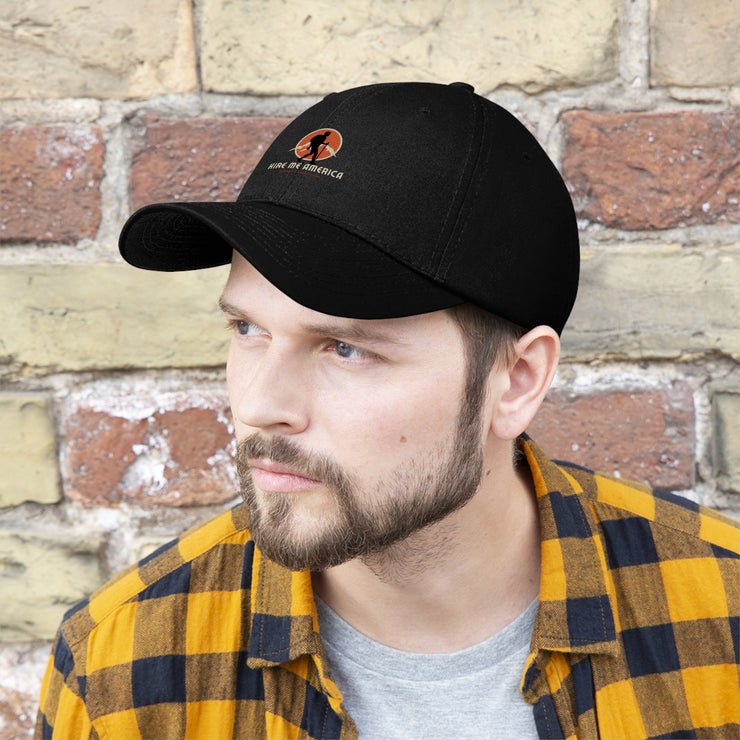 Hire Me America Unisex Twill Hat